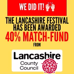 The Lancashire Festival recevied 40% match-fund to their SpaceHive campaign